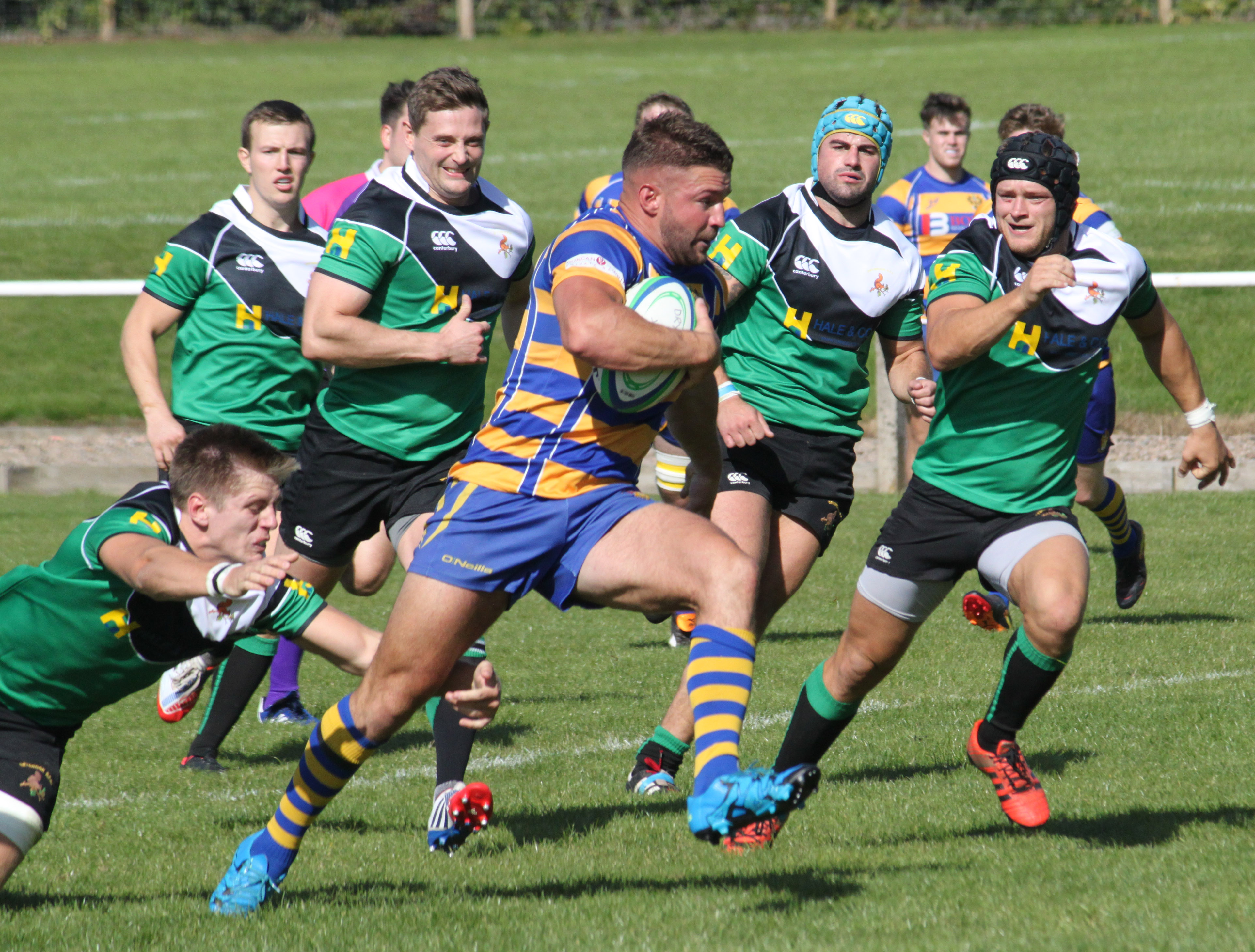 Kevin Weaver: Aaron Rice on his way to Clevedon