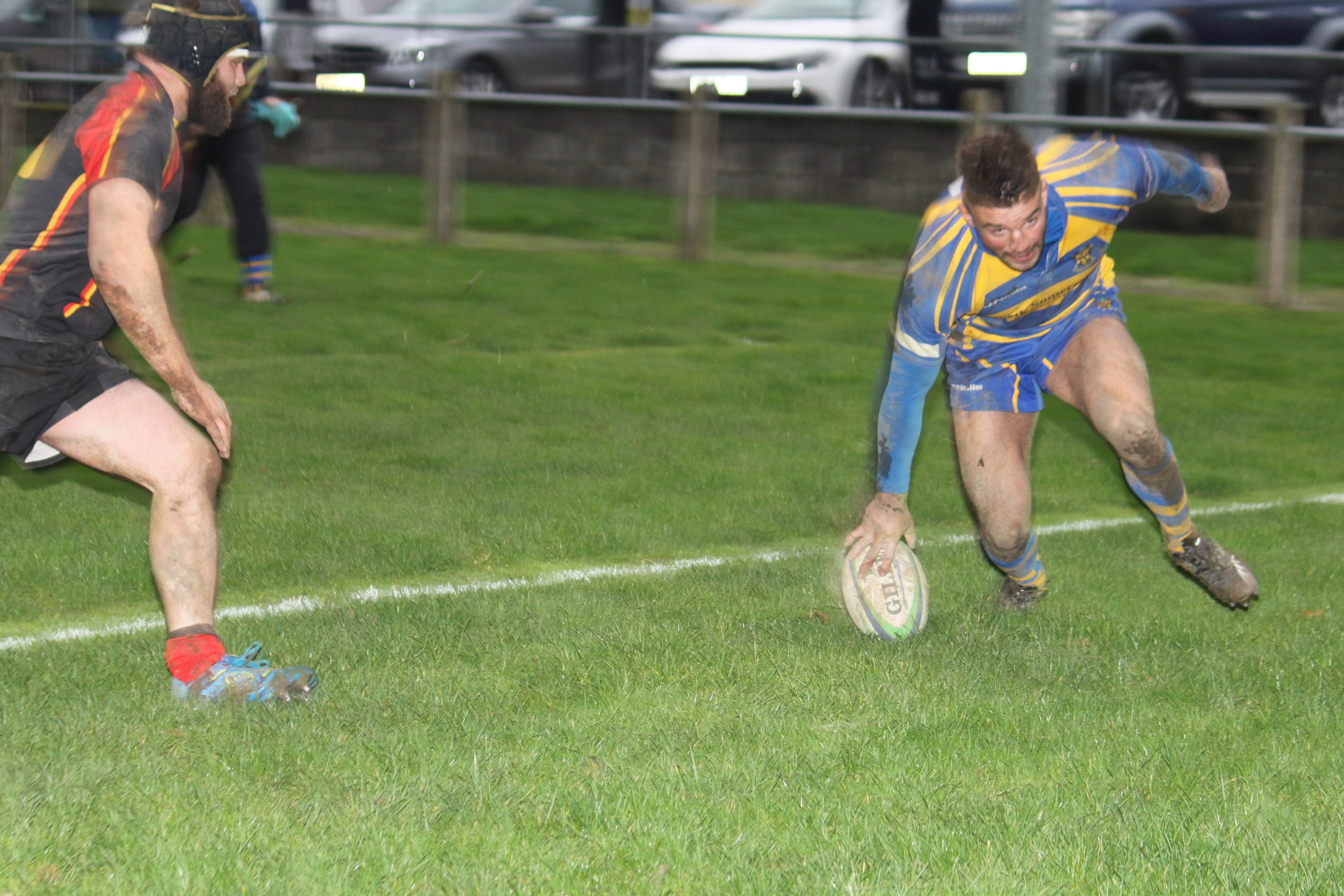 Kevin Weaver: Aaron Rice gets his fourth and a bonus point...