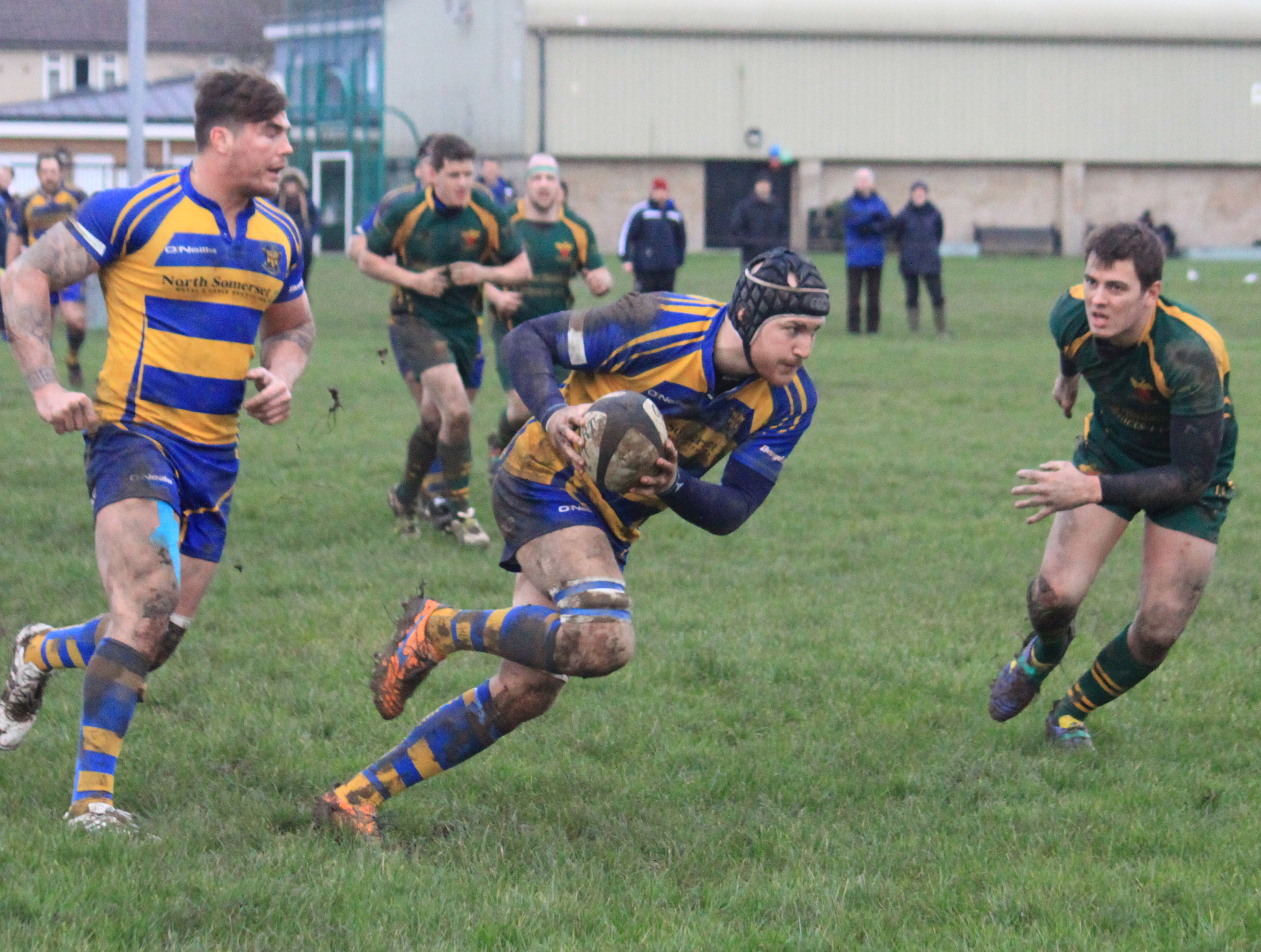 Kevin Weaver: Newly married Harvey Russell heads for home...