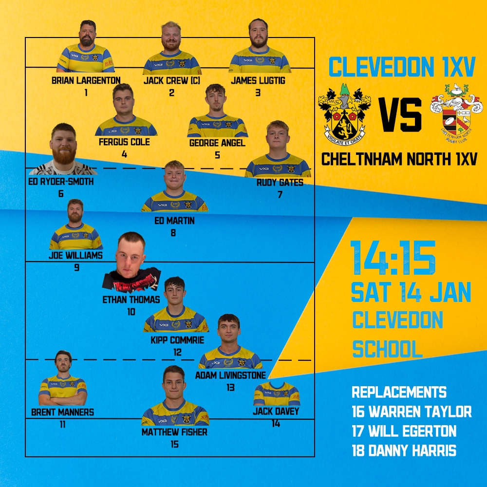 Team for Cheltenham North...