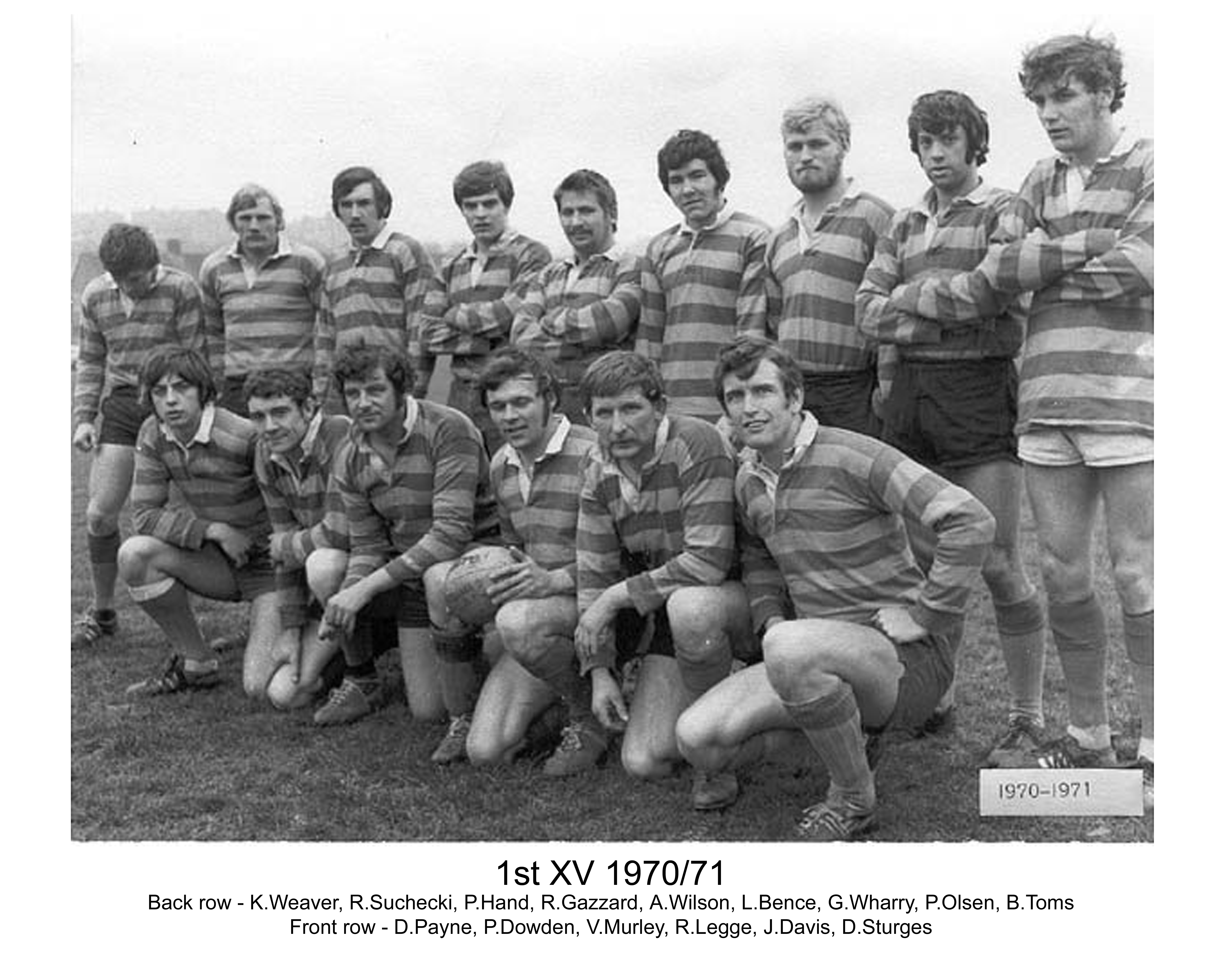 Brian Toms - 1st 1978-79