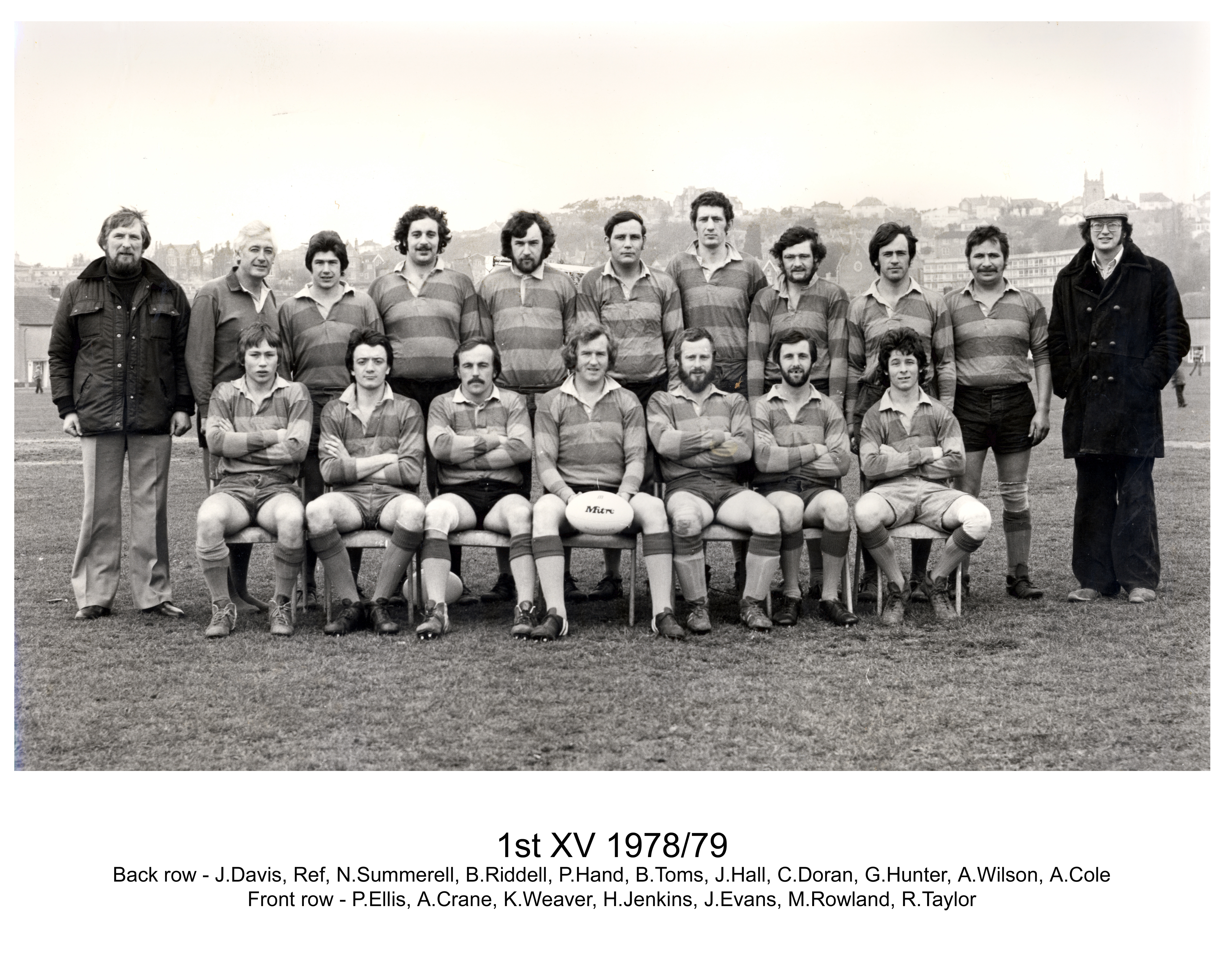 Brian Toms -1st 1978-79