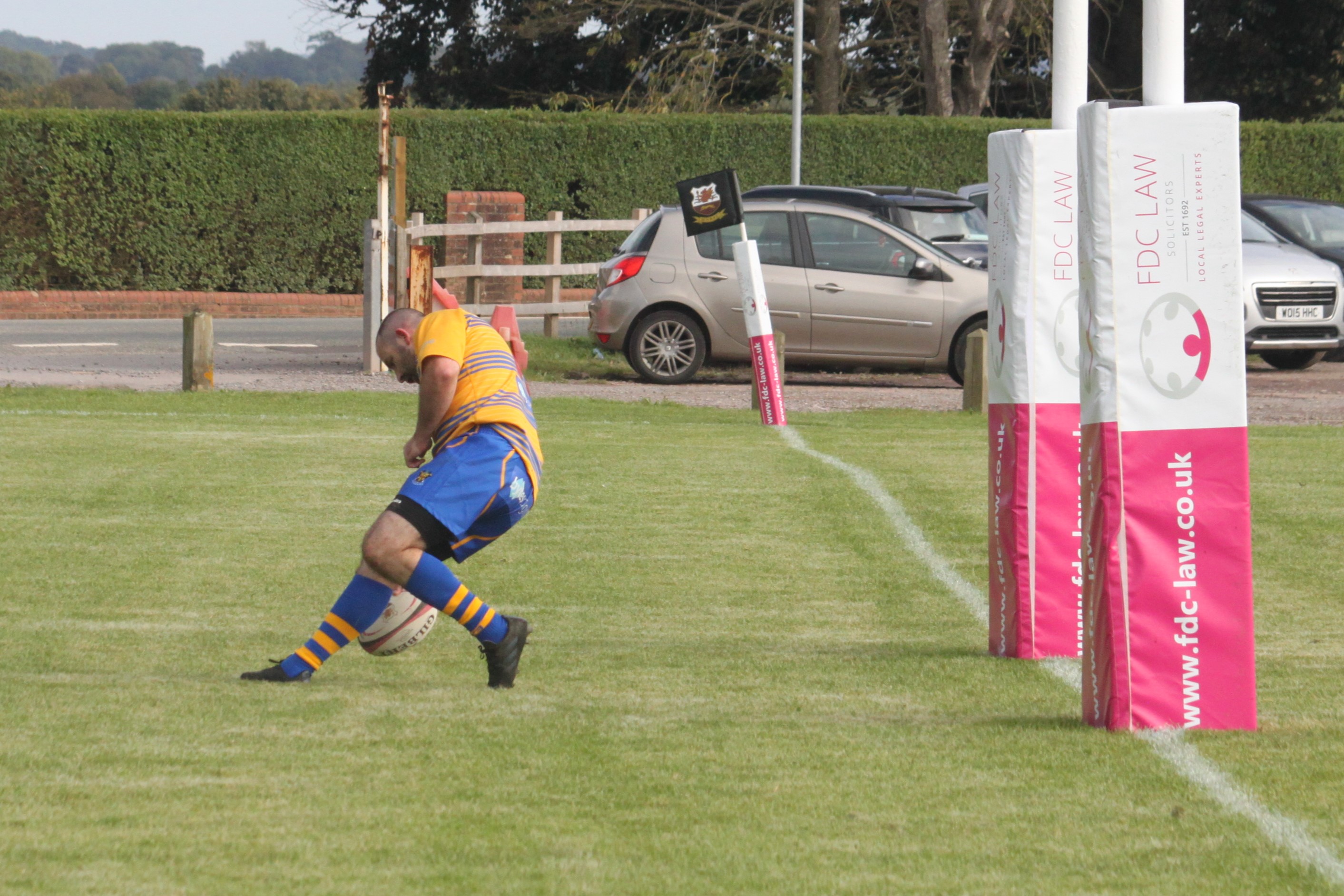 Cam Wingrove scores after a lovely break...
