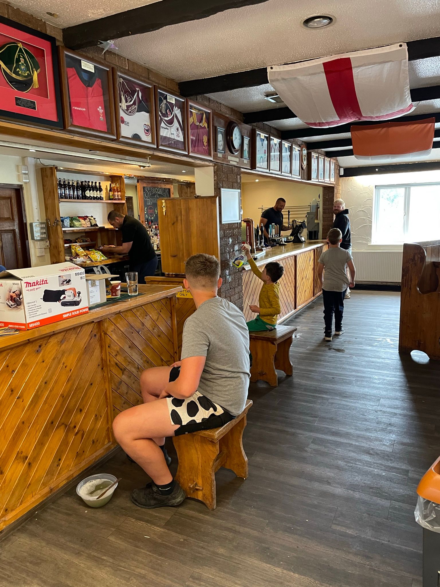 Club Maintenance Day - The Workers