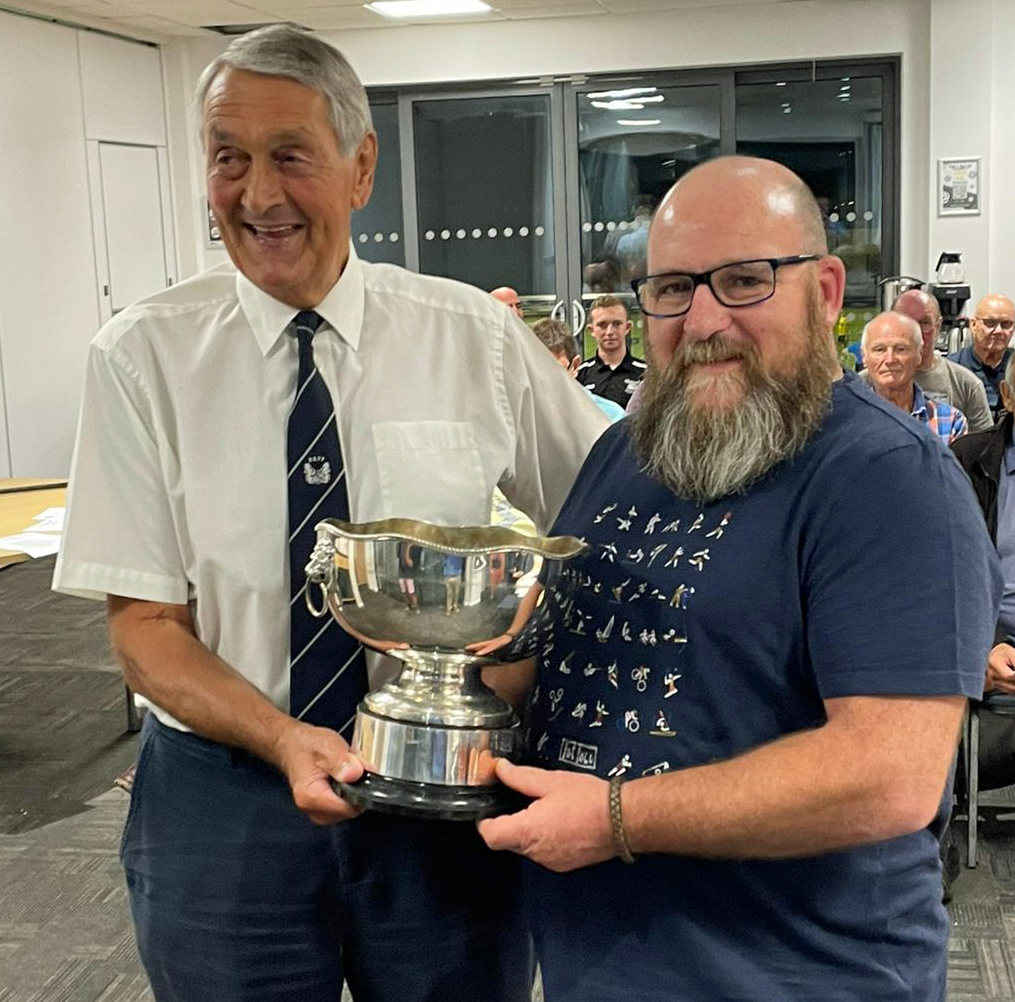 Neil Tucker trophy presentation...