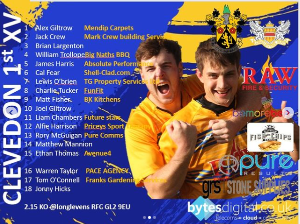 Game Week 12 team...