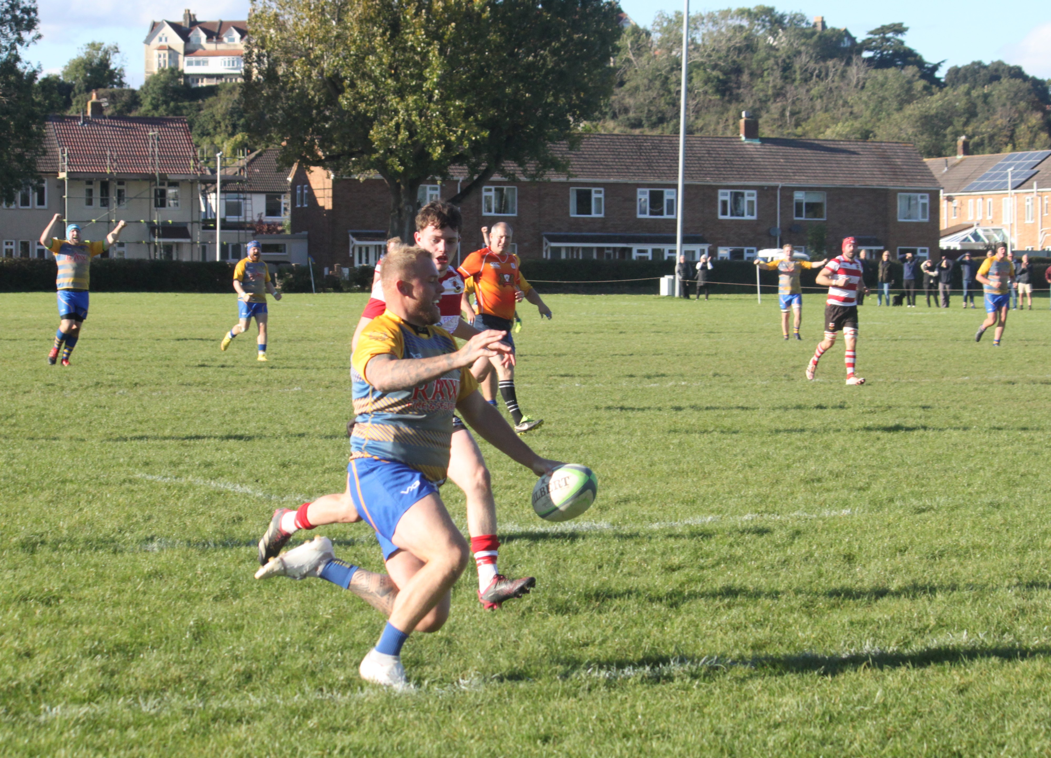 Matt Mannion scores a great try