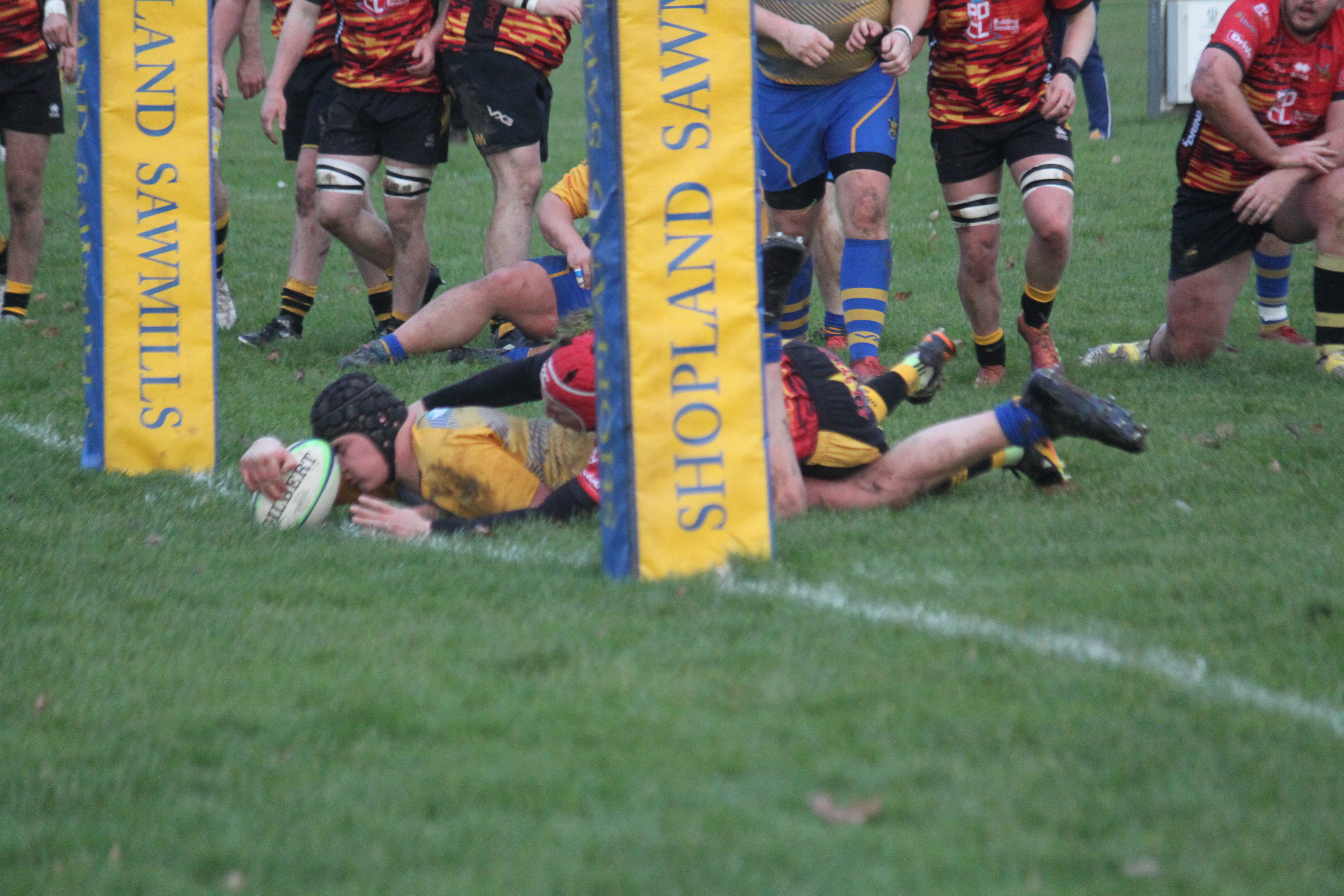 Young Vince Hale scores a cracker