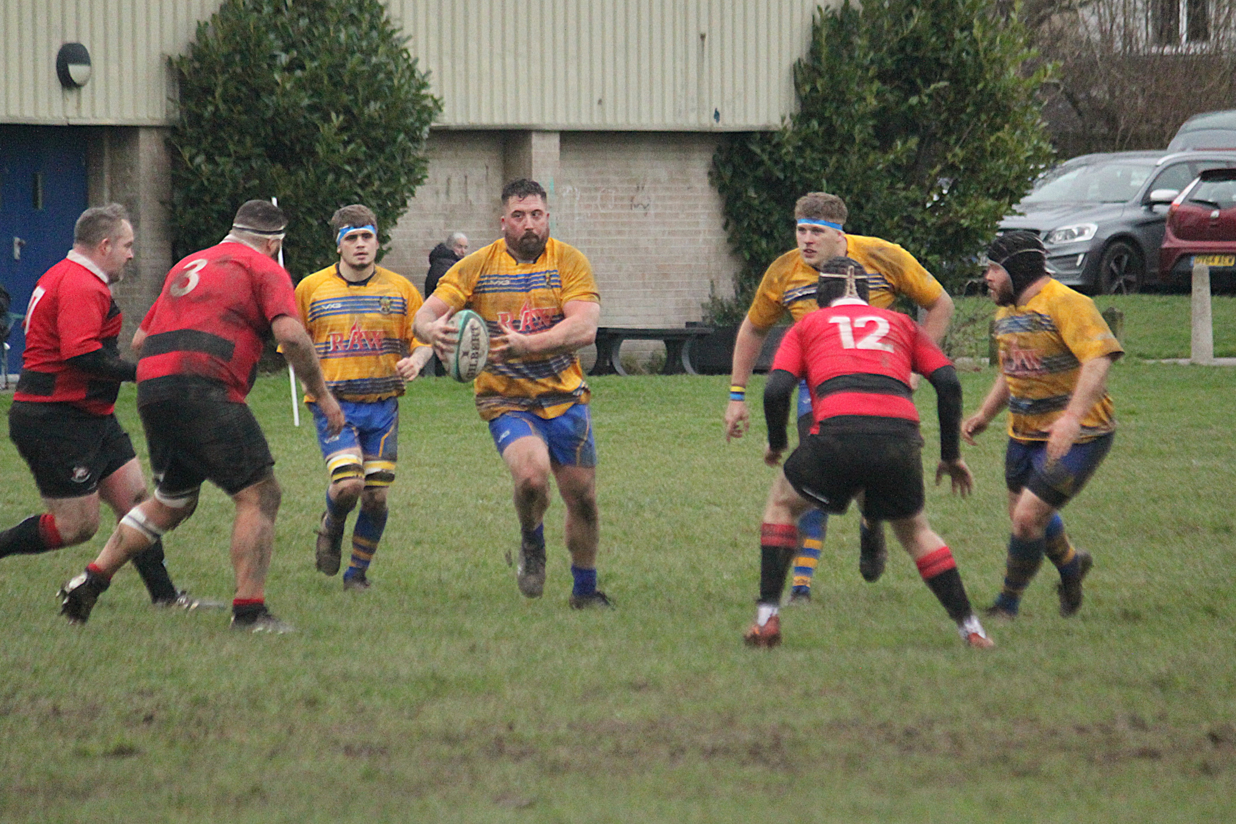 Chuckie stares down Matt Honour