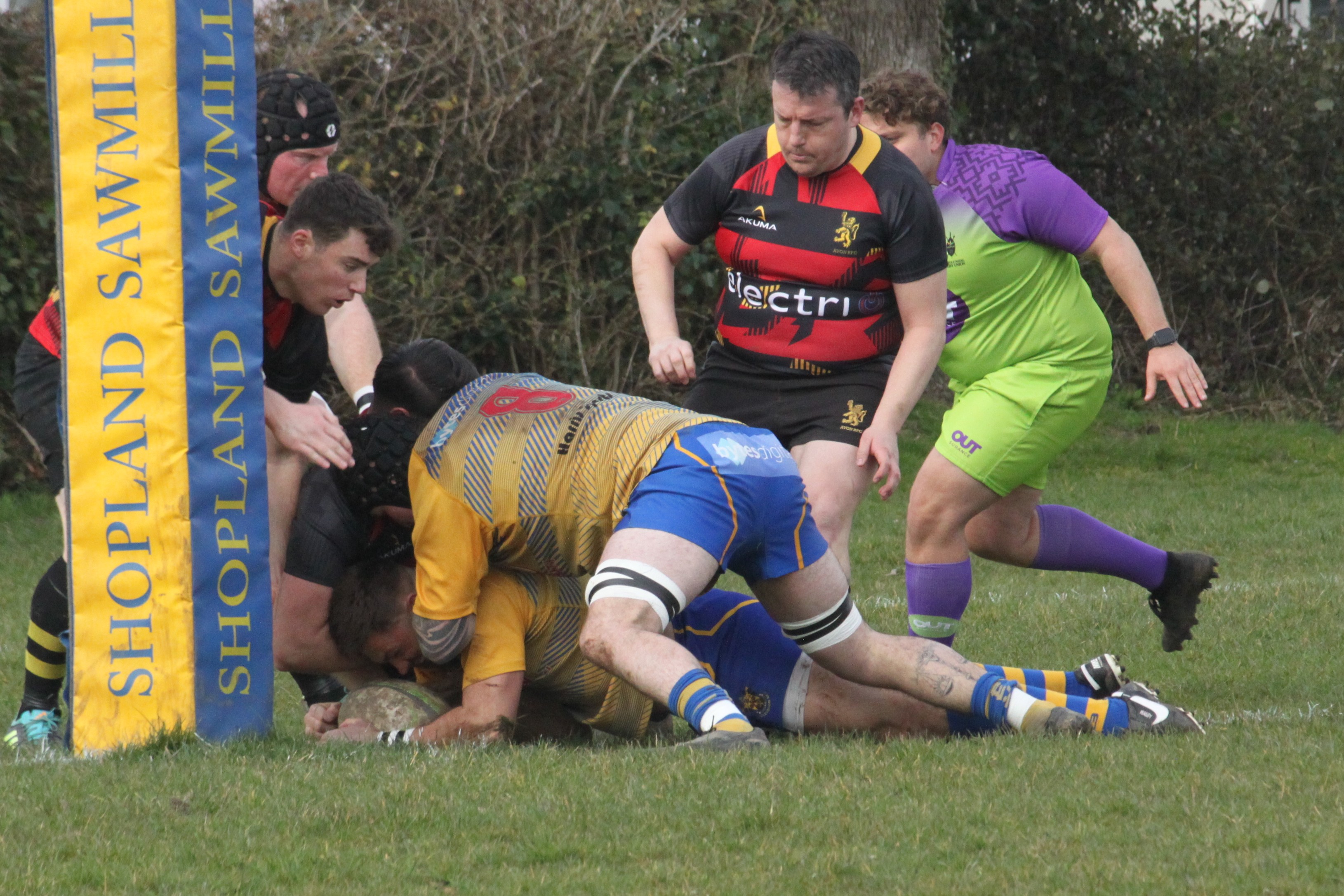 Josh Mortimore opens the scoring...