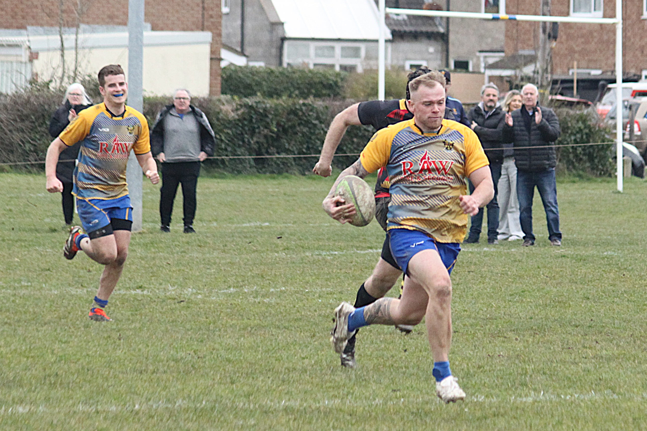 Matt Mannion intercepts...